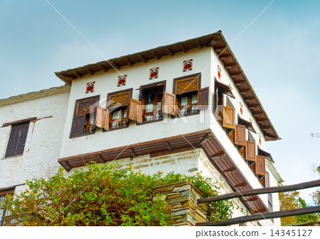 at Portaria village on Pilion mountain in Greece 14345127