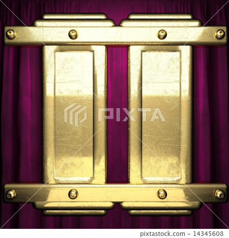 gold on red velvet curtain background gold on red velvet curtain background 14345608