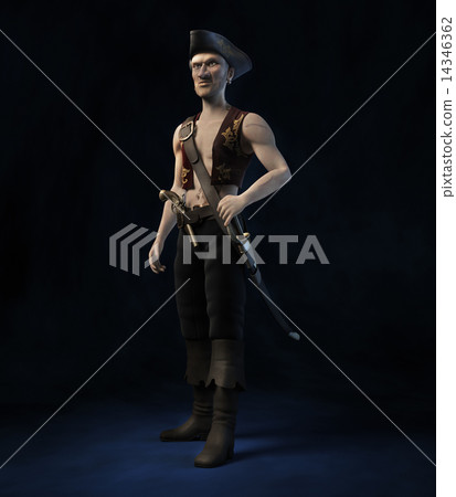 Portrait of a pirate 14346362