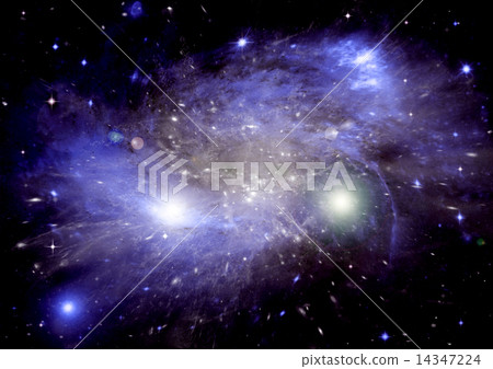 galaxy in a free space 14347224