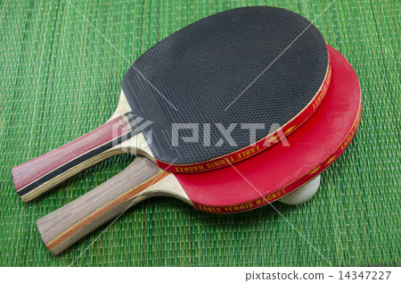 Two vintage table tennis rackets 14347227