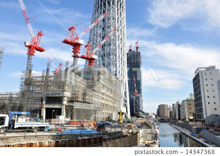 東京天空樹建設中 14347368