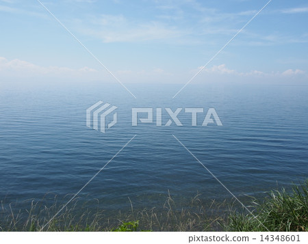 Lake Biwa in the summer 14348601