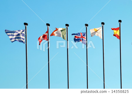 European flags European flags 14350825