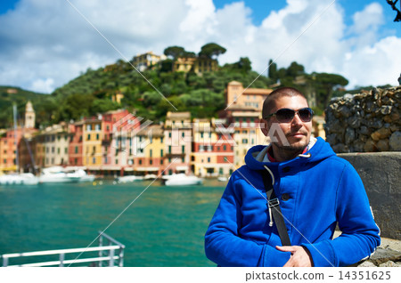 Man at Portofino Man at Portofino 14351625