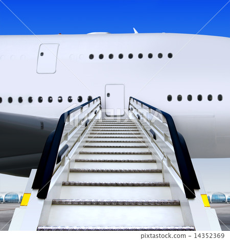 staircases and plane 14352369