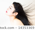 Black hair style sideways 14353369