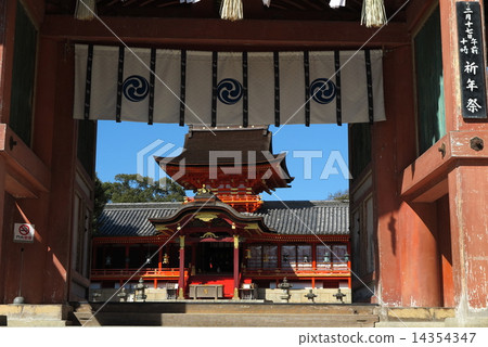 Shimizu Shimizu Shrine and the main shrine 14354347