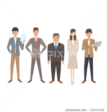 工作的人商人女商人 14357103