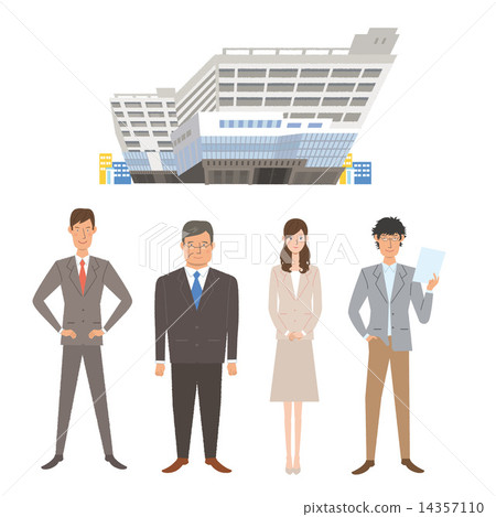 Working people businessman business woman 14357110