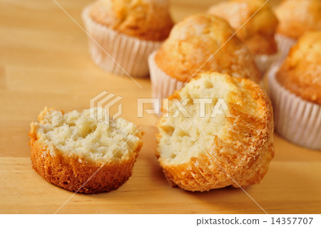 magdalenas, typical spanish plain muffins 14357707