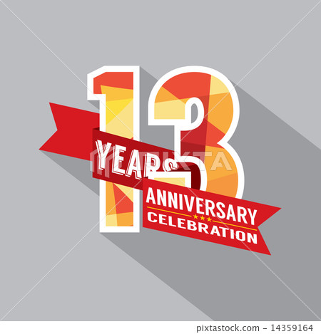 13th Years Anniversary Celebration Design 14359164
