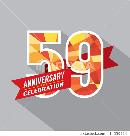 59th Years Anniversary Celebration Design 59th Years Anniversary Celebration Design 14359324