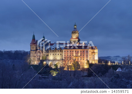 Ksiaz castle in Poland Ksiaz castle in Poland 14359571