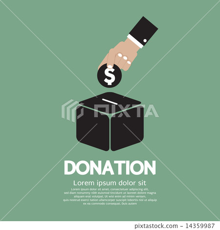 Donate Money To Charity Concept 14359987