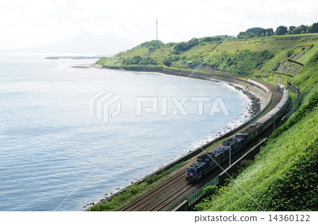 藍色火車去噴發海灣暮色快車 14360122