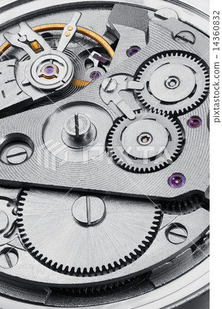 Clock mechanism with gears Clock mechanism with gears 14360832