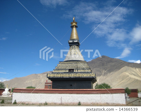 Buddhist stupa, choyten. 14366539
