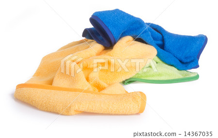 towel. Kitchen towel on a background towel. Kitchen towel on a background 14367035