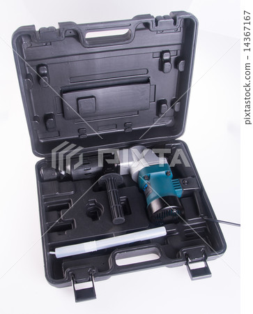 Hammer drill. Hammer drill on the background Hammer drill. Hammer drill on the background 14367167