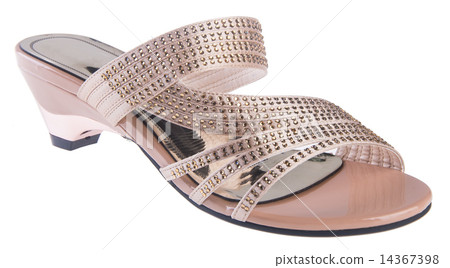 shoe. woman sandal on a background 14367398