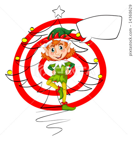 Elf and christmas 14368629