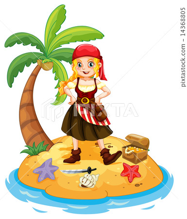 Pirate and island Pirate and island 14368805