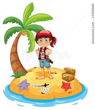 Pirate and island Pirate and island 14368806