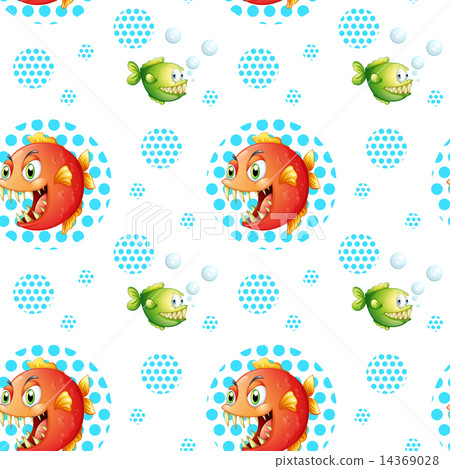 Seamless fish Seamless fish 14369028