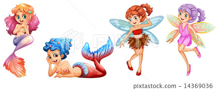 Mermaids and Fairies Mermaids and Fairies 14369036