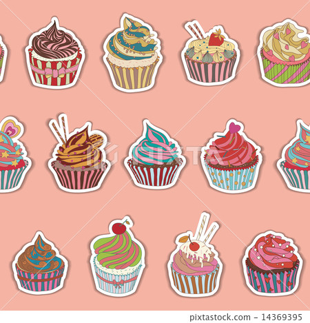 Cupcake pattern 14369395