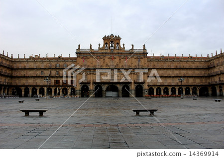 World Heritage · Salamanca, Plaza Mayor Spain 14369914