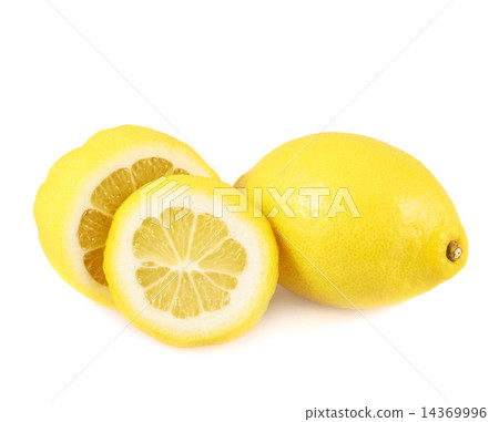 Whole and cut lemon composition Whole and cut lemon composition 14369996