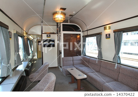 Sleeping Limited Express Hokutosomea dining car mini lobby (No. 6 car) 14370422