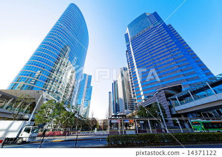 High-rise buildings of Shinagawa Intercity and Shinagawa Grand Commons 14371122