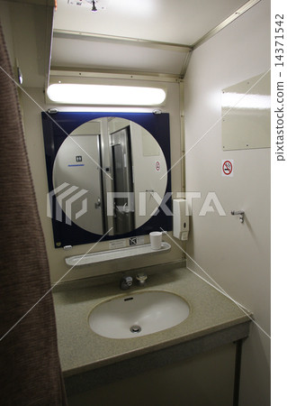 Sleeping Limited Express Hokutosei B Sleeping Passenger Vehicle Washbasin Sleeping Limited Express Hokutosei B Sleeping Passenger Vehicle Washbasin 14371542