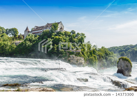 Rheinfall, Waterfall of the river Rhein at Neuhausen, Schaffhaus Rheinfall, Waterfall of the river Rhein at Neuhausen, Schaffhaus 14373300