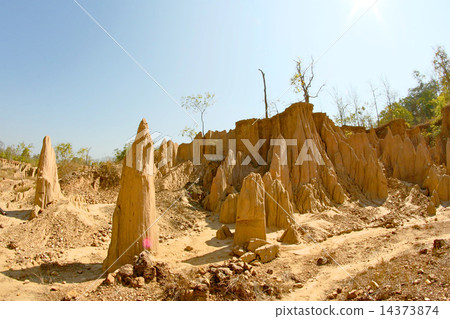 Sao Din Na Noi in Sri Nan national park, Nan Thailand 14373874