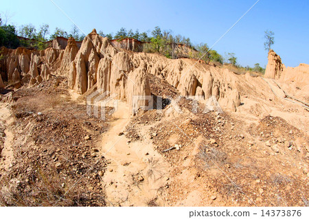 Sao Din Na Noi in Sri Nan national park, Nan Thailand 14373876