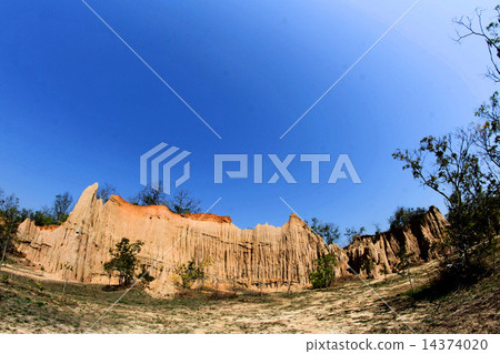 Sao Din Na Noi in Sri Nan national park, Nan Thailand 14374020