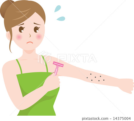 Razor hair removal 14375004