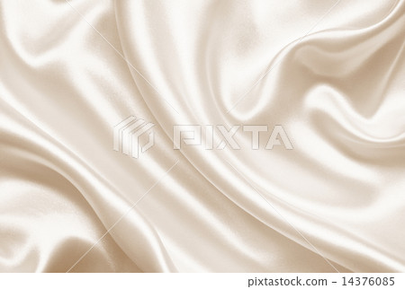 Smooth elegant golden silk as wedding background. In Sepia toned Smooth elegant golden silk as wedding background. In Sepia toned 14376085