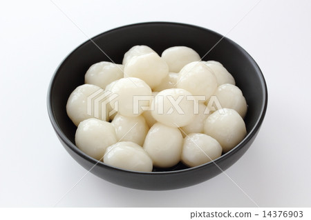 White rice dumplings White rice dumplings 14376903