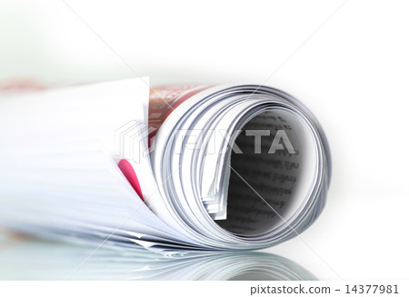 Roll of newspaper 14377981