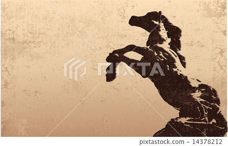 abstract silhouette horse graphic illustrator vector vintage style abstract silhouette horse graphic illustrator vector vintage style 14378212