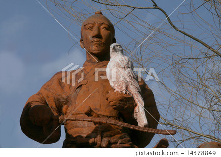 Nobunaga Oda的青銅雕像 Nobunaga Oda的青銅雕像 14378849
