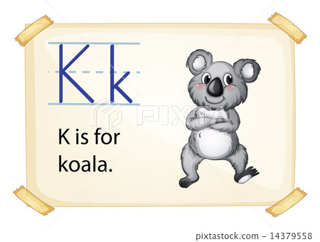 A letter K for koala 14379558