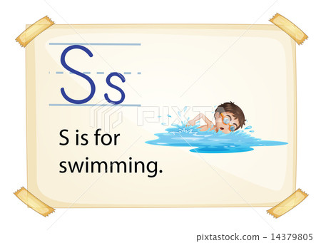 A letter S for swimming A letter S for swimming 14379805