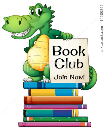 Books and crocodile Books and crocodile 14380263