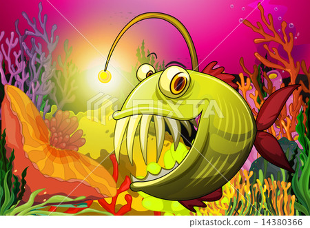 A big fish under the sea A big fish under the sea 14380366